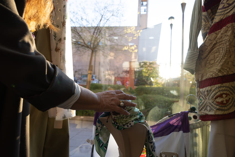 Escaparate ganador de Desván Moda en el 35 aniversario de Tres Cantos