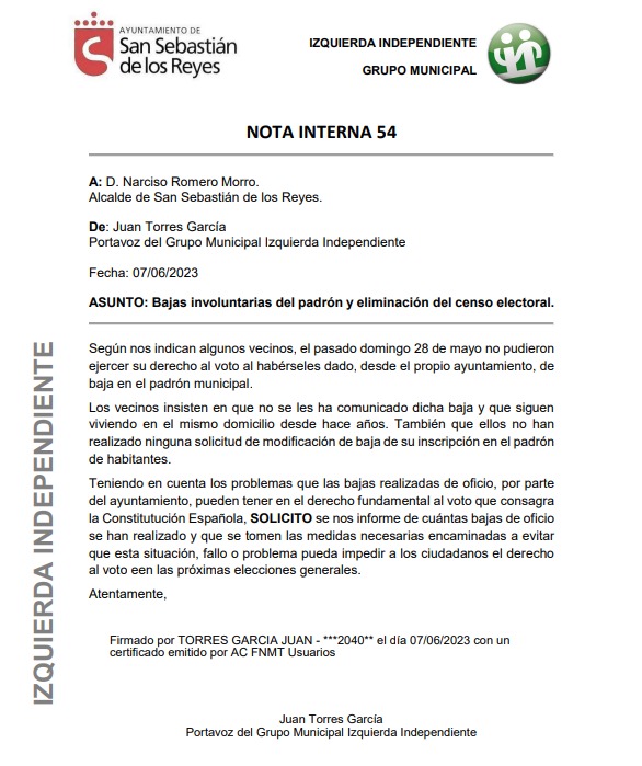 explicacion padrón