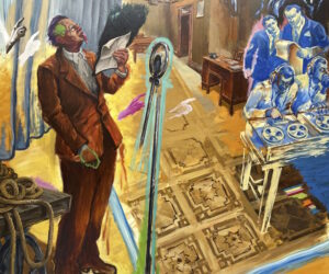 Juana gonzalez-Discurso.-2015.-Oleo-sobre-lienzo.