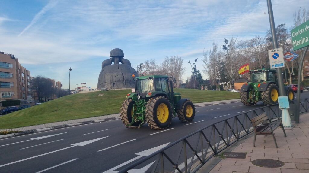 Tractorada sanse