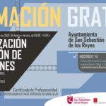Abiertas las inscripciones para los cursos que se impartirán en el Centro Municipal de Formación de San Sebastián de los Reyes en febrero