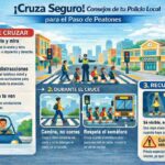 La Policía Local de San Sebastián de los Reyes lanza una serie de recomendaciones para cruzar con seguridad los pasos de peatones