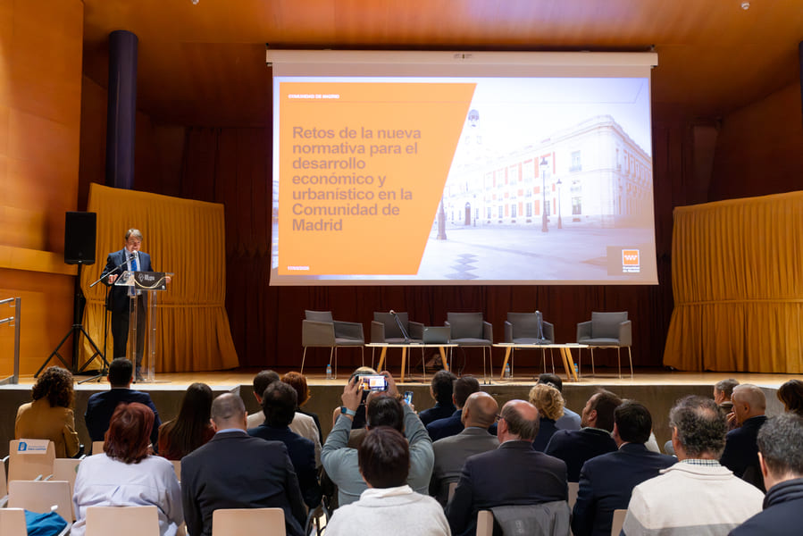 Jornada sobre la nueva Ley del Suelo en el Auditorio de Tres Cantos