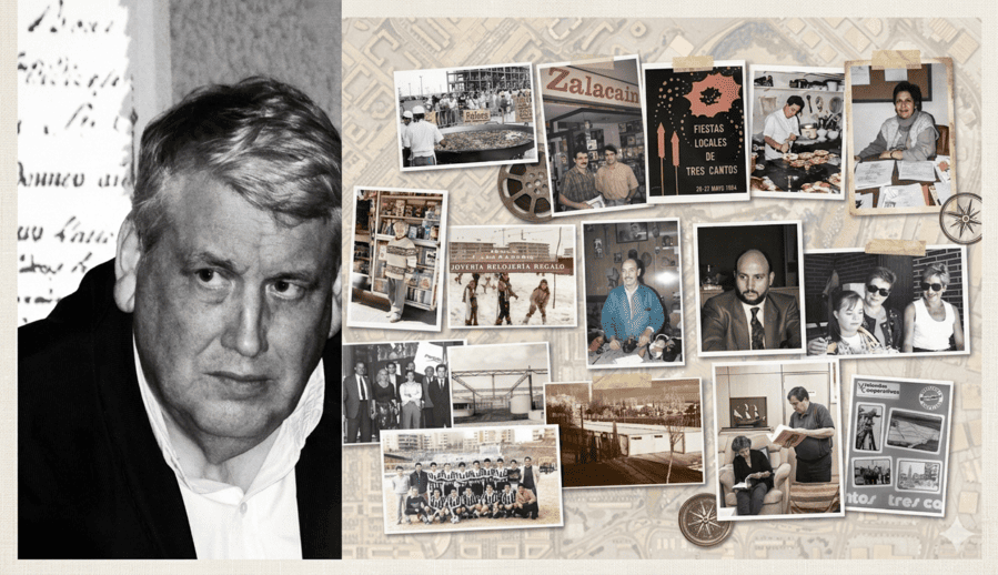 Presentación del libro Pioneros Tricantinos en Tres Cantos con Luis Barbado