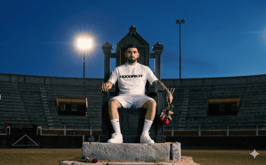 Ilia Topuria en la campaña de JD Sports en la Plaza de Toros La tercera de San Sebastián de los Reyes