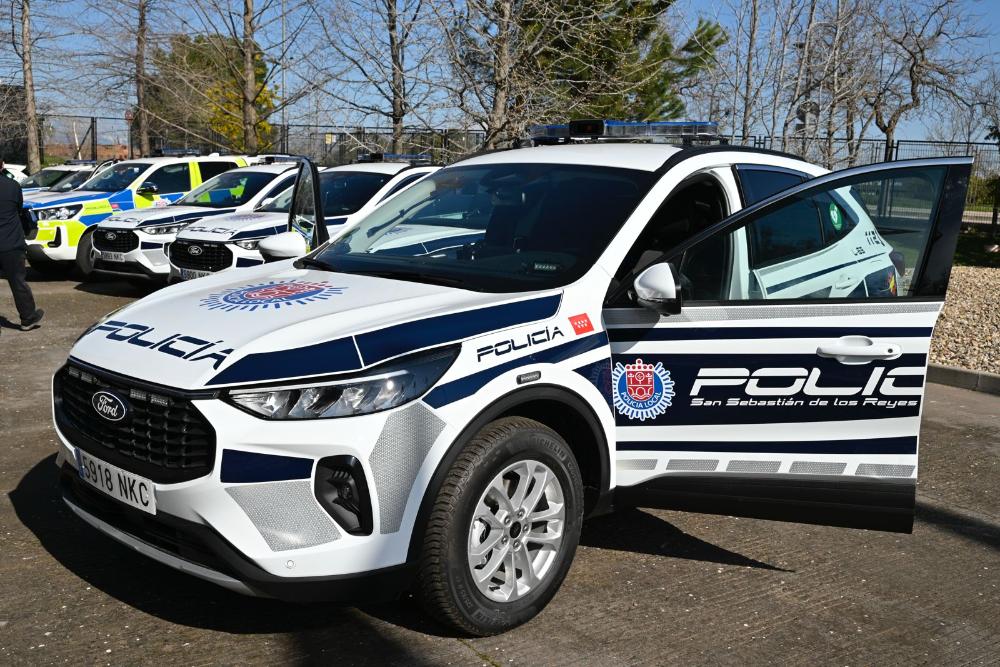 San Sebastián de los Reyes tiene nueve vehículos nuevos para Policía Local por 1,5 millones de euros