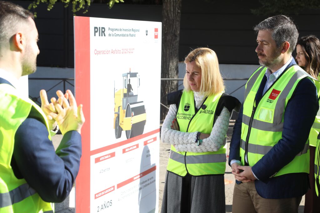 Alcobendas inicia la segunda fase de la 'Operación Asfalto' que se realizará en 3 distritos y 17 vías