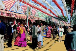 Alcobendas celebra su ‘Feria de Abril’ con sevillanas, caballos y gastronomía