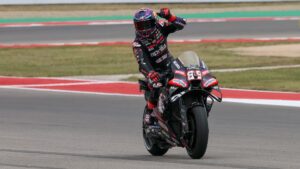 Jorge Martín disfruta del 'rodeo' en Austin