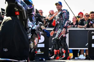 Jorge Martín sale feliz de Brasil