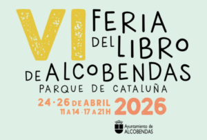 La Feria del Libro de Alcobendas 2026 se celebra del 24 al 26 de abril