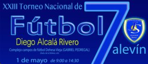 El tradicional Torneo Nacional Alevín F7 ‘Diego Alcalá Rivero’ se celebrará el próximo 1 de mayo