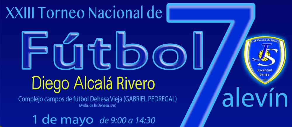 El tradicional Torneo Nacional Alevín F7 ‘Diego Alcalá Rivero’ se celebrará el próximo 1 de mayo
