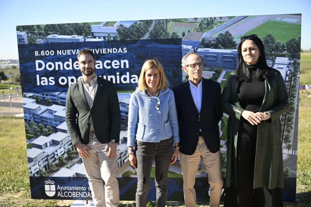 El Ayuntamiento de Alcobendas y la Junta de Compensación del Valgrande fijan para 2027 los movimientos de tierra y la comercialización de viviendas
