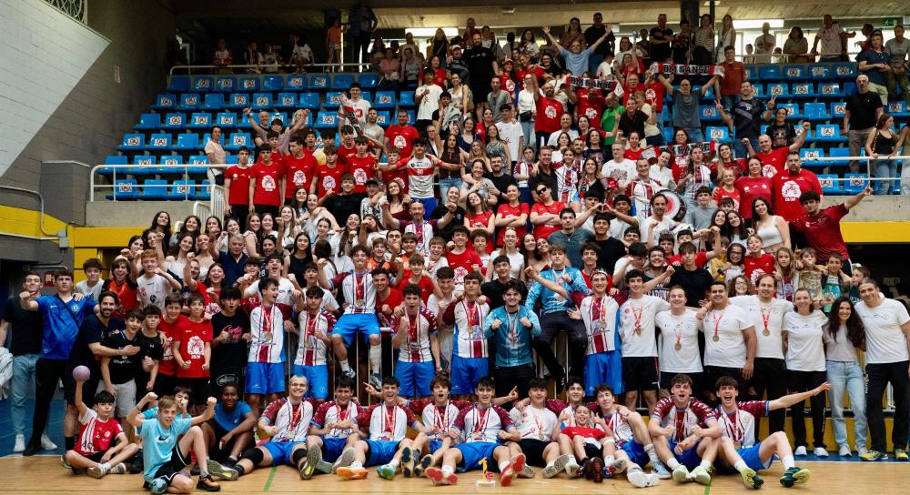 El juvenil masculino del Club Balonmano Sanse se proclama Campeón de Madrid