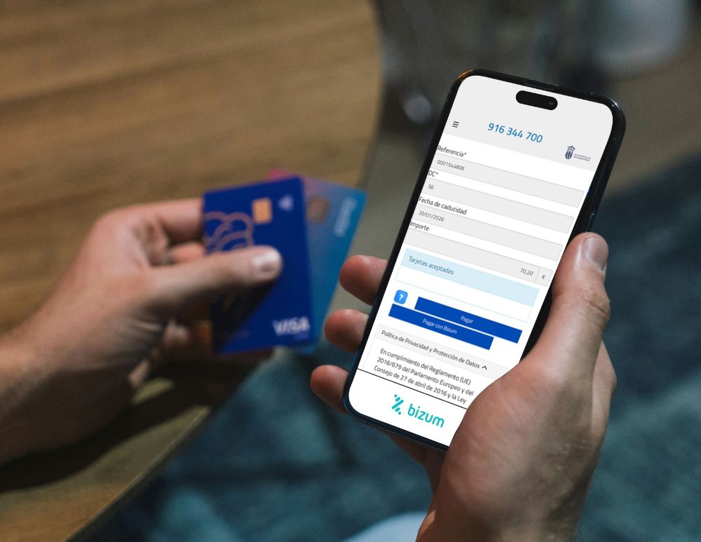 El Ayuntamiento de Alcobendas incorpora el pago por Bizum en servicios municipales