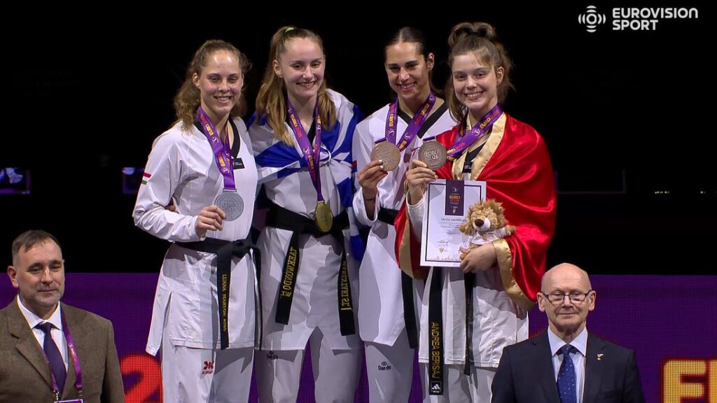 Luana Marton logra la plata en el Campeonato de Europa de taekwondo