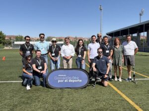 Jesús Moreno visita la Jornada de Deporte Inclusivo Conectados por el Deporte en Tres Cantos