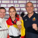 Adriana Cerezo logra la medalla de bronce en el campeonato de Europa de taekwondo