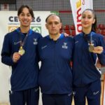 Iker Abad y Sofía García logran la medalla de oro en el Campeonato de España Universitario