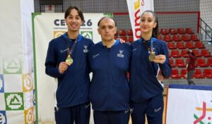 Iker Abad y Sofía García logran la medalla de oro en el Campeonato de España Universitario