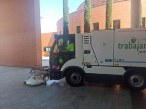Así será el operativo de limpieza en el recinto ferial de Alcobendas durante las fiestas de San Isidro