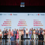 Jesús Moreno recoge la distinción que acredita a Tres Cantos como ‘Ciudad de la Ciencia y la Innovación’