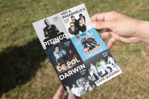Concierto de las Veladas en el Lago 2026 en el Parque Central de Tres Cantos.