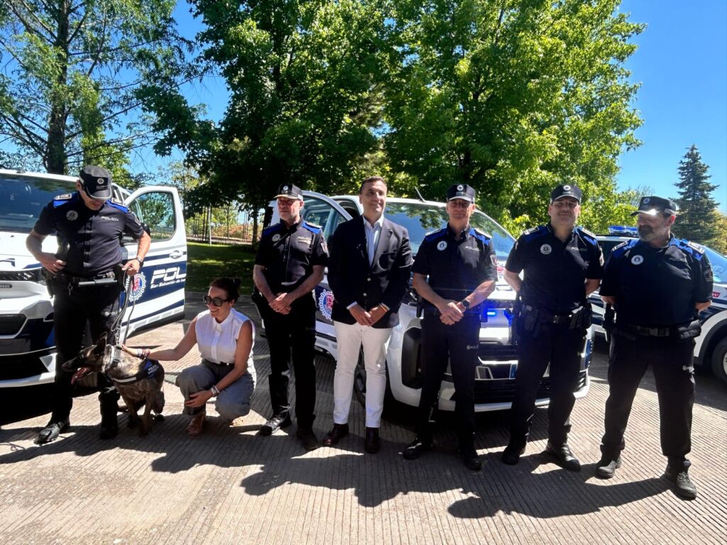 San Sebastián de los Reyes tiene cuatro nuevos vehículos de Policía Local para agilizar las intervenciones