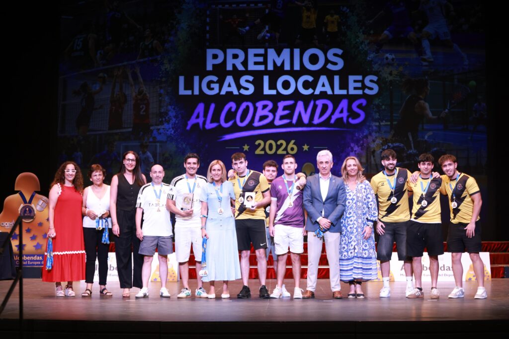Alcobendas reconoce a más de 60 equipos y 350 deportistas en los I Premios del Deporte en categorías autonómicas y Premios Ligas Locales