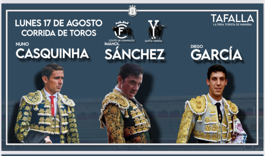 Diego García toreará en la feria taurina de Tafalla