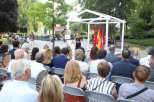 Alcobendas rinde homenaje a Miguel Ángel Blanco cuando se cumplen 29 años de su secuestro y asesinato por la banda terrorista ETA