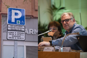 Alcobendas implanta las plazas de aparcamiento temporal frente a las farmacias