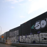 Alcobendas exige al Gobierno Central la limpieza inmediata de las pintadas en las pantallas acústicas de la A-1