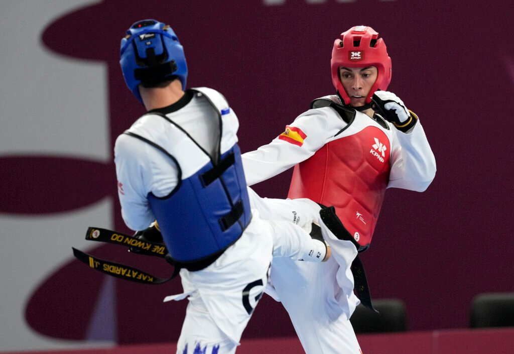 Jesús Fraile consigue la medalla de bronce de taekwondo en los Juegos Mediterráneos