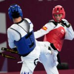 Jesús Fraile consigue la medalla de bronce de taekwondo en los Juegos Mediterráneos