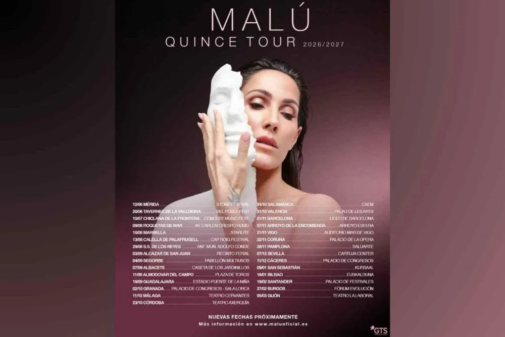 Malú actúa este sábado en las fiestas de Sanse 2026