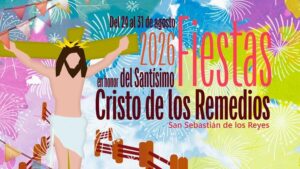 Programa oficial de las Fiestas de San Sebastián de los Reyes 2026 con más de 230 actividades, conciertos, encierros y feria taurina.