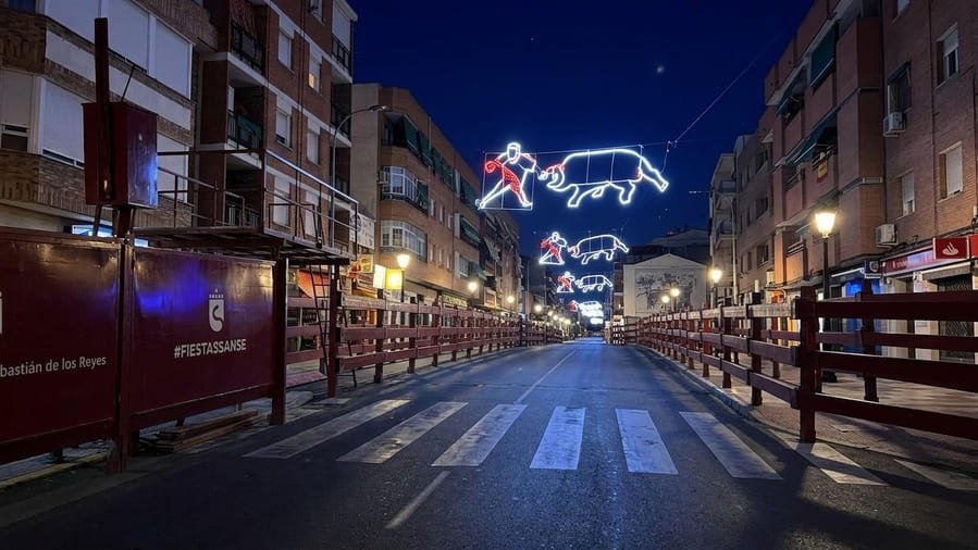 Medidas de movilidad, calles peatonalizadas y cortes de tráfico durante las Fiestas del Cristo de San Sebastián de los Reyes 2026