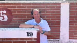 Miguel Ángel Castaner durante una entrevista sobre su trayectoria en el encierro de San Sebastián de los Reyes