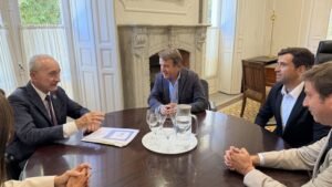 Jesús Moreno y Francisco de la Torre durante su reunión entre Tres Cantos y Málaga