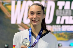 Lena Moreno, del Hankuk International School, logra la medalla de plata en el Grand Prix de Muju