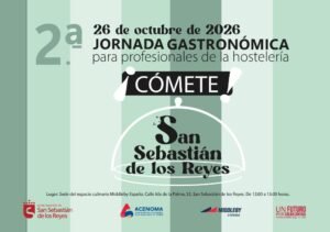Abierta la inscripción para la 2ª jornada gastronómica profesional ‘¡Cómete San Sebastián de los Reyes!’
