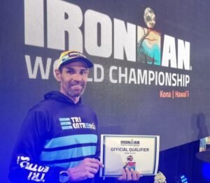 Pedro del Campo Cámara, triatleta de San Sebastián de los Reyes, clasificado para el Ironman de Kona 2026