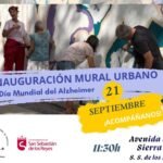 AFA organiza una marcha y un mural urbano por el Día Mundial del Alzheimer