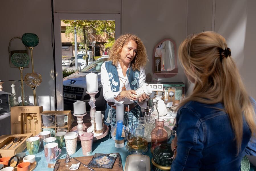 III Muestra Pop-Up del Comercio Local de Tres Cantos con establecimientos participantes.