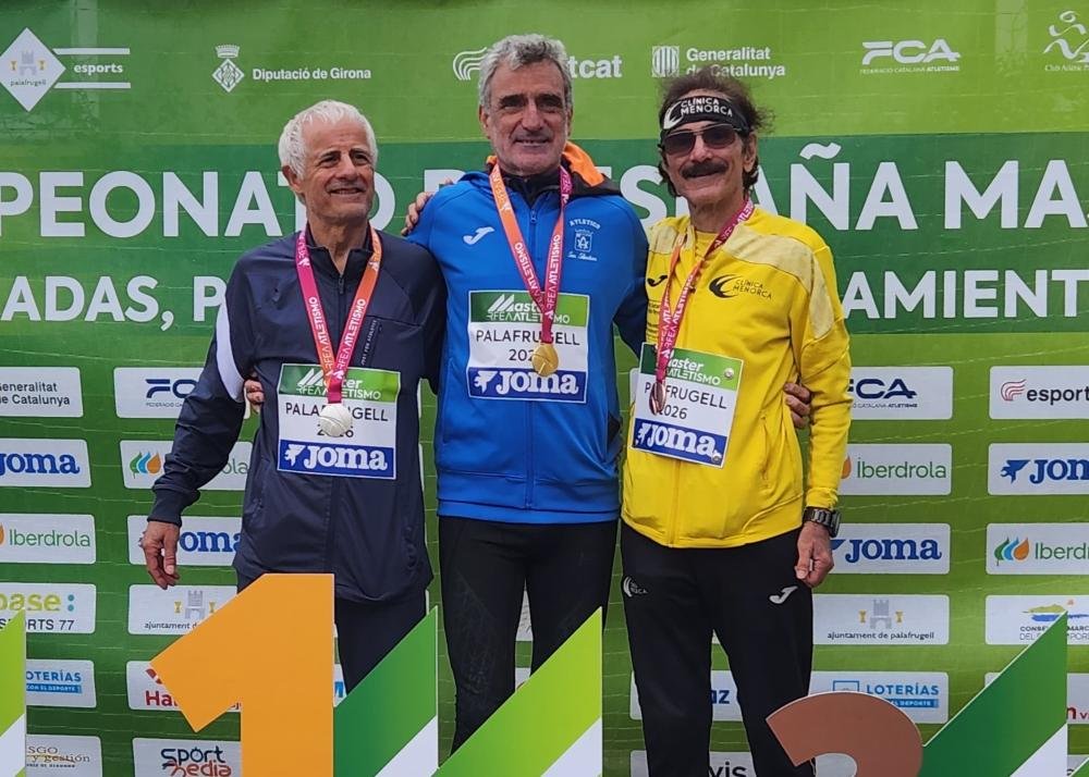 El Club de Atletismo San Sebastián de los Reyes consigue varios pódiums en distintas carreras