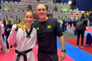 Adriana Cerezo gana el Drácula Open de taekwondo
