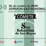 El lunes 26 de octubre se celebrará la segunda jornada gastronómica profesional de hostelería ‘¡Cómete San Sebastián de los Reyes!’