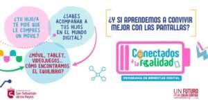 El Ayuntamiento de San Sebastián de los Reyes lucha contra las adicciones a las pantallas entre los menores